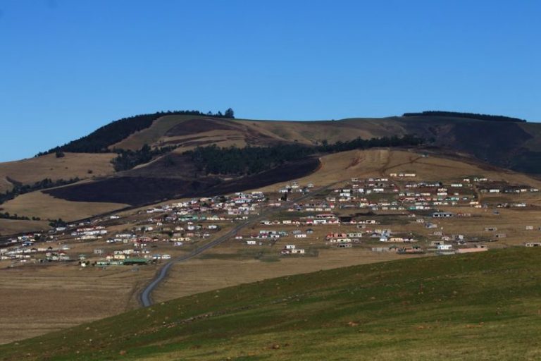 Pomeranian Villages - a hill that has a bunch of houses on it