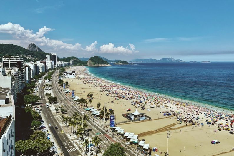 Copacabana Beach - people on beach during daytime