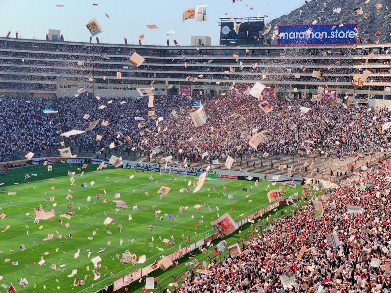 Sports Events - a large stadium filled with lots of people